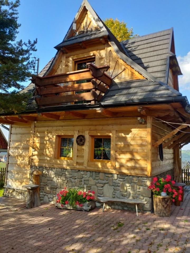 מורזאסיחלה Goralski Domek Z Kominkiem - Highlander Wooden House מראה חיצוני תמונה