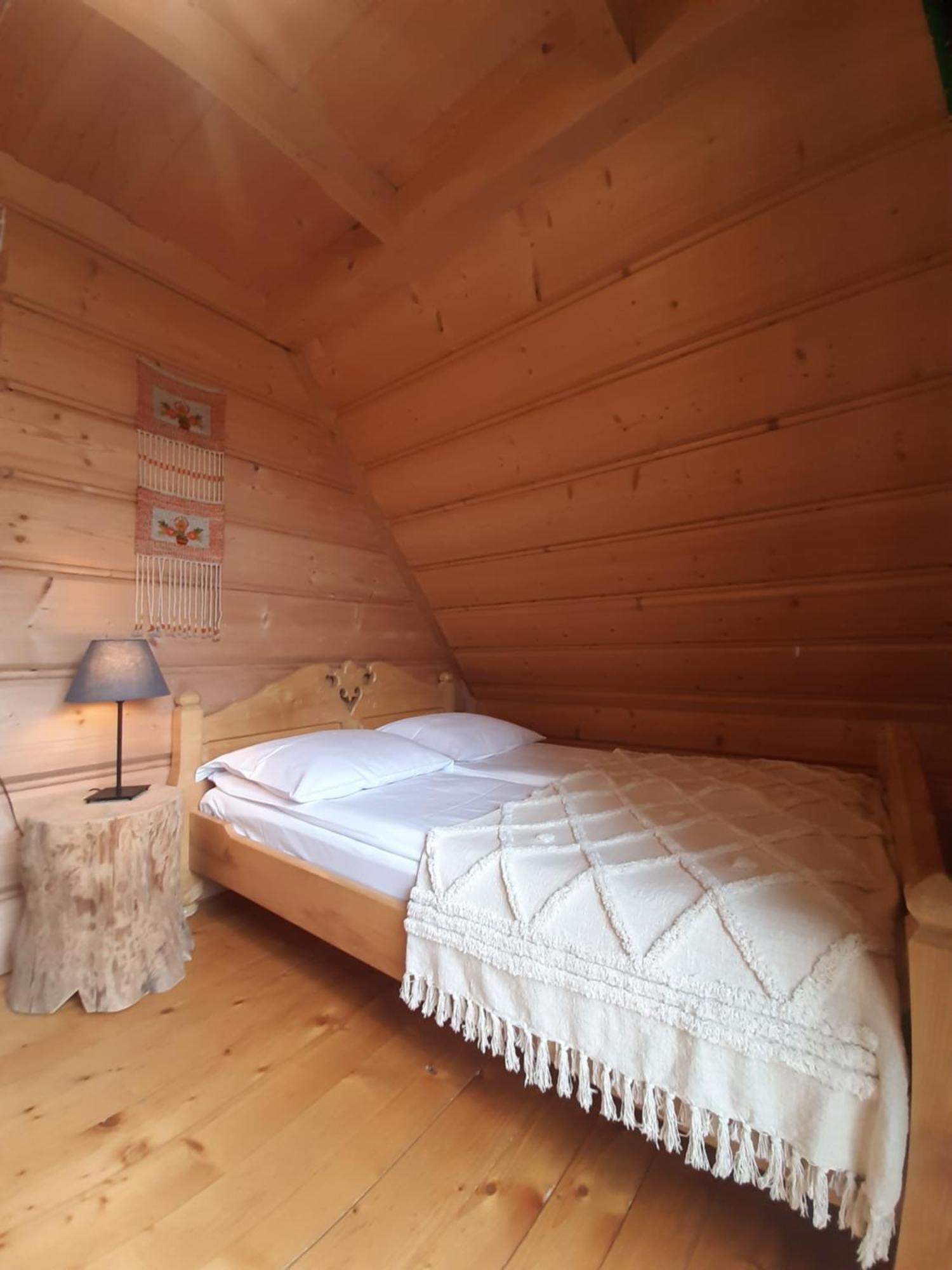 מורזאסיחלה Goralski Domek Z Kominkiem - Highlander Wooden House מראה חיצוני תמונה