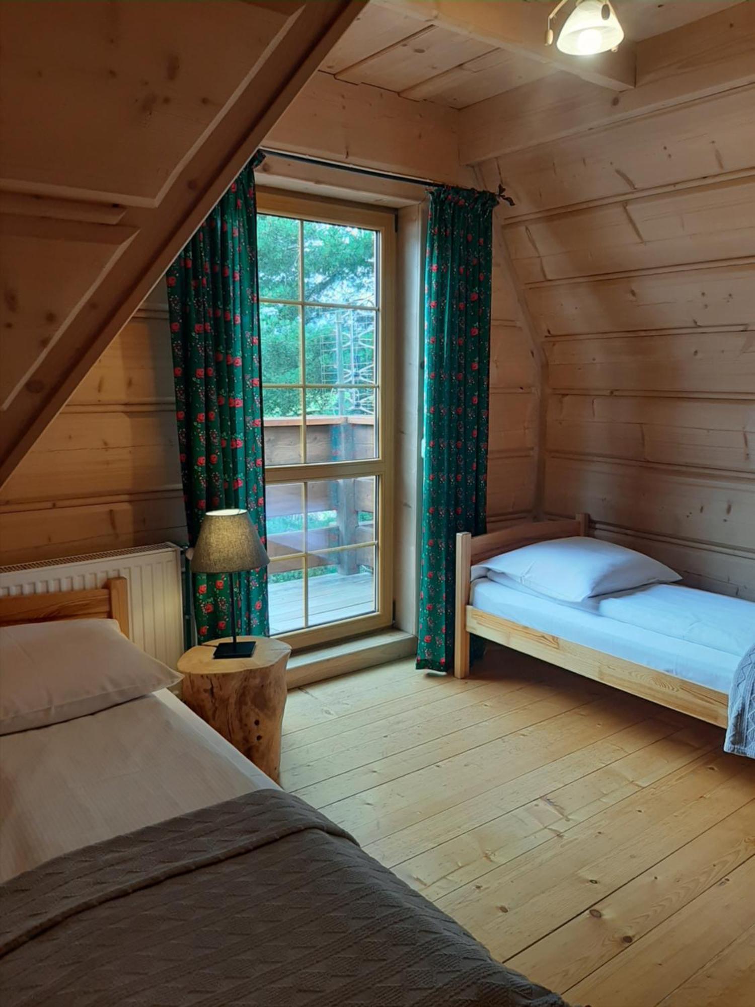 מורזאסיחלה Goralski Domek Z Kominkiem - Highlander Wooden House מראה חיצוני תמונה