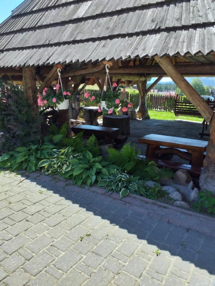 מורזאסיחלה Goralski Domek Z Kominkiem - Highlander Wooden House מראה חיצוני תמונה