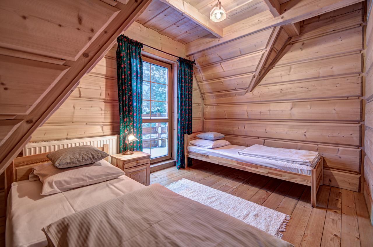 מורזאסיחלה Goralski Domek Z Kominkiem - Highlander Wooden House מראה חיצוני תמונה