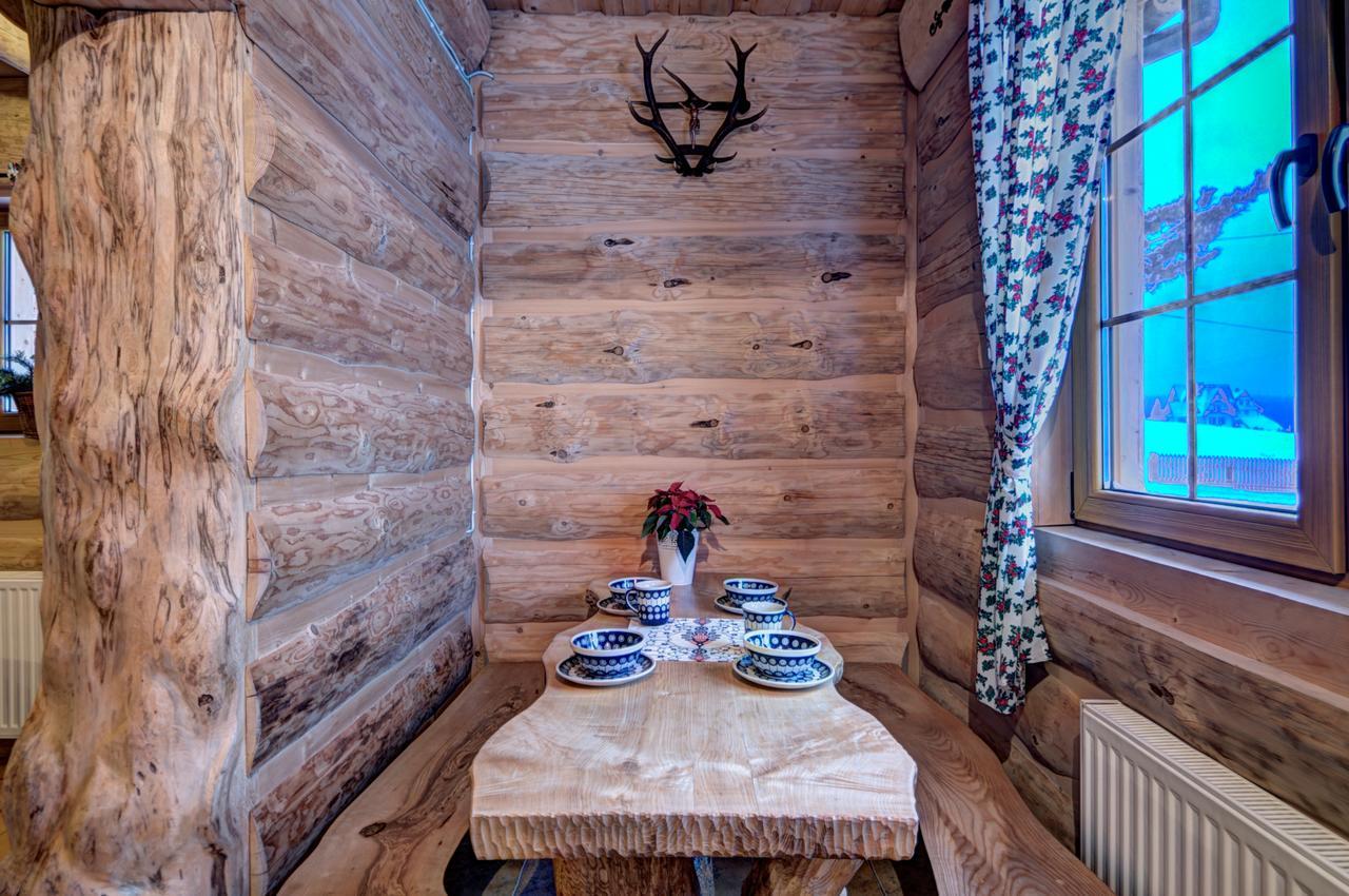 מורזאסיחלה Goralski Domek Z Kominkiem - Highlander Wooden House מראה חיצוני תמונה