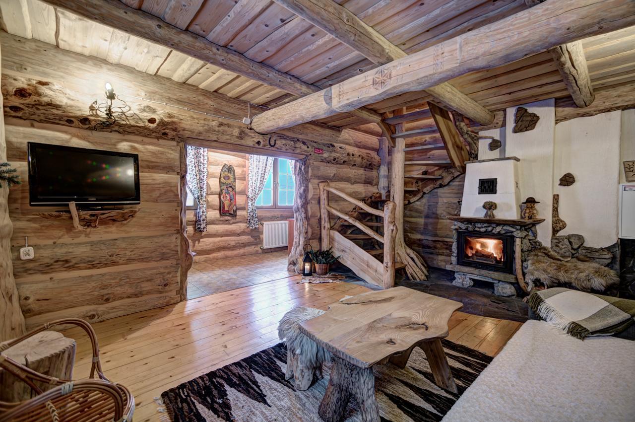 מורזאסיחלה Goralski Domek Z Kominkiem - Highlander Wooden House מראה חיצוני תמונה